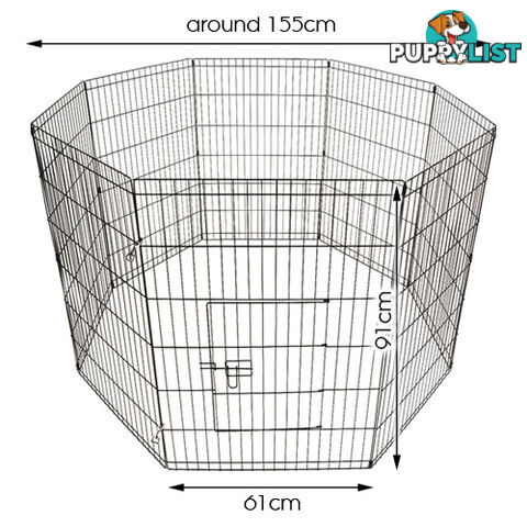 8 Panels Pet Dog Exercise Playpen