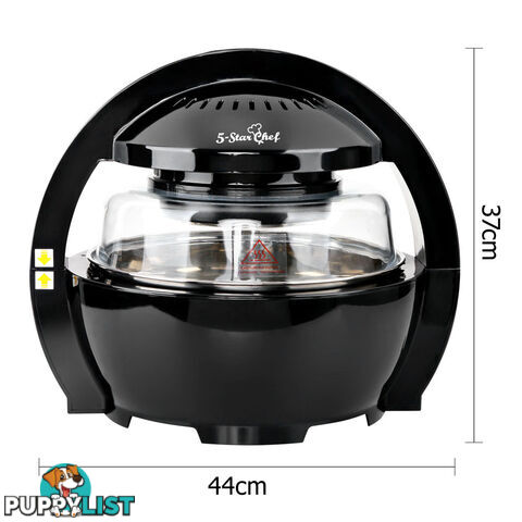 5 Star Chef Air Fryer 13L - Black