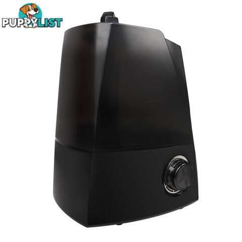 Ultrasonic Cool Mist Air Humidifier 5.8L Black