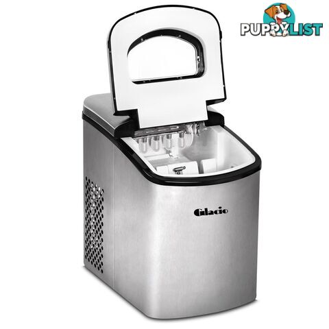 Stainless Steel Ice Cube Maker 1.7L