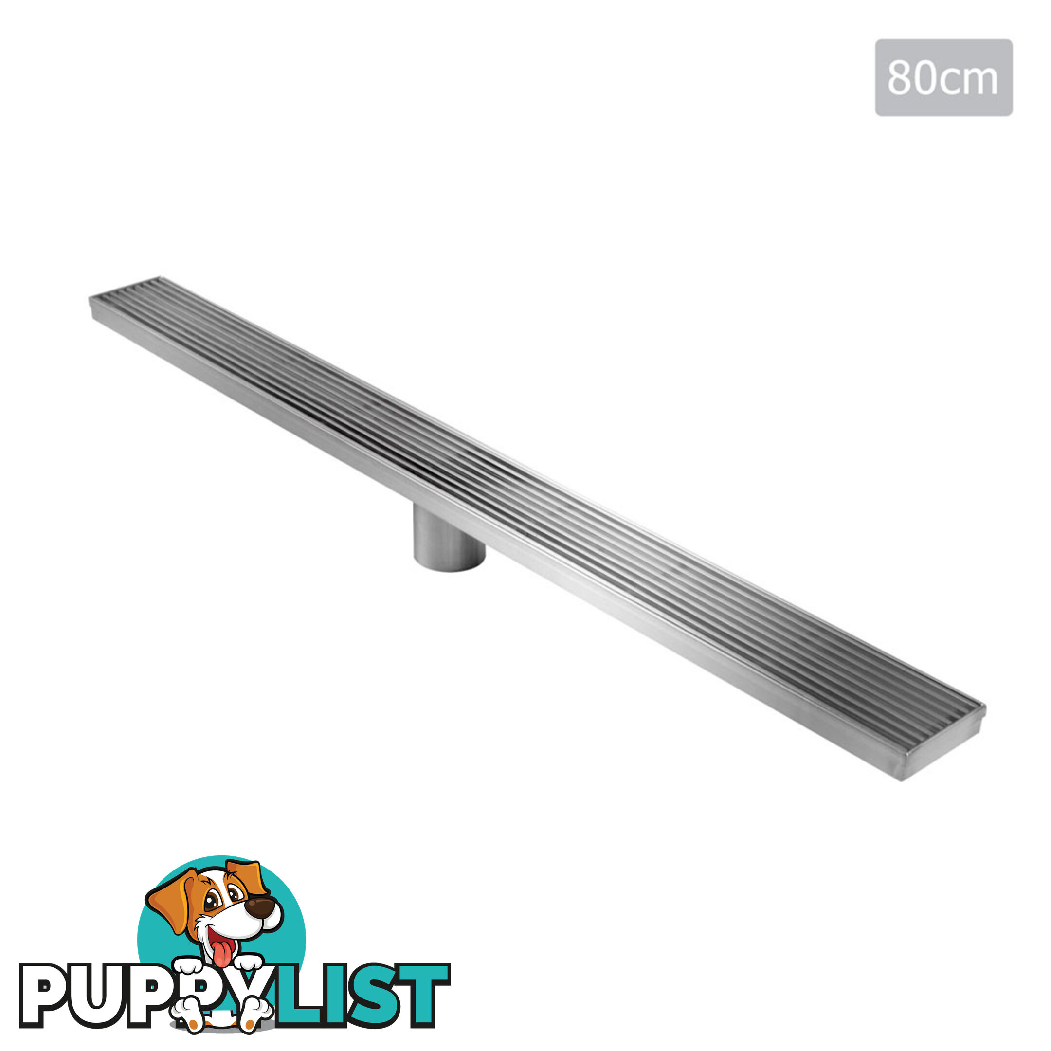 Heelguard Stainless Steel Shower Grate Drain Floor Bathroom 800mm