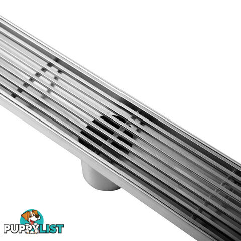 Heelguard Stainless Steel Shower Grate Drain Floor Bathroom 800mm