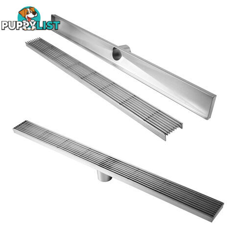 Heelguard Stainless Steel Shower Grate Drain Floor Bathroom 800mm