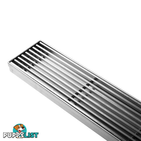 Heelguard Stainless Steel Shower Grate Drain Floor Bathroom 800mm