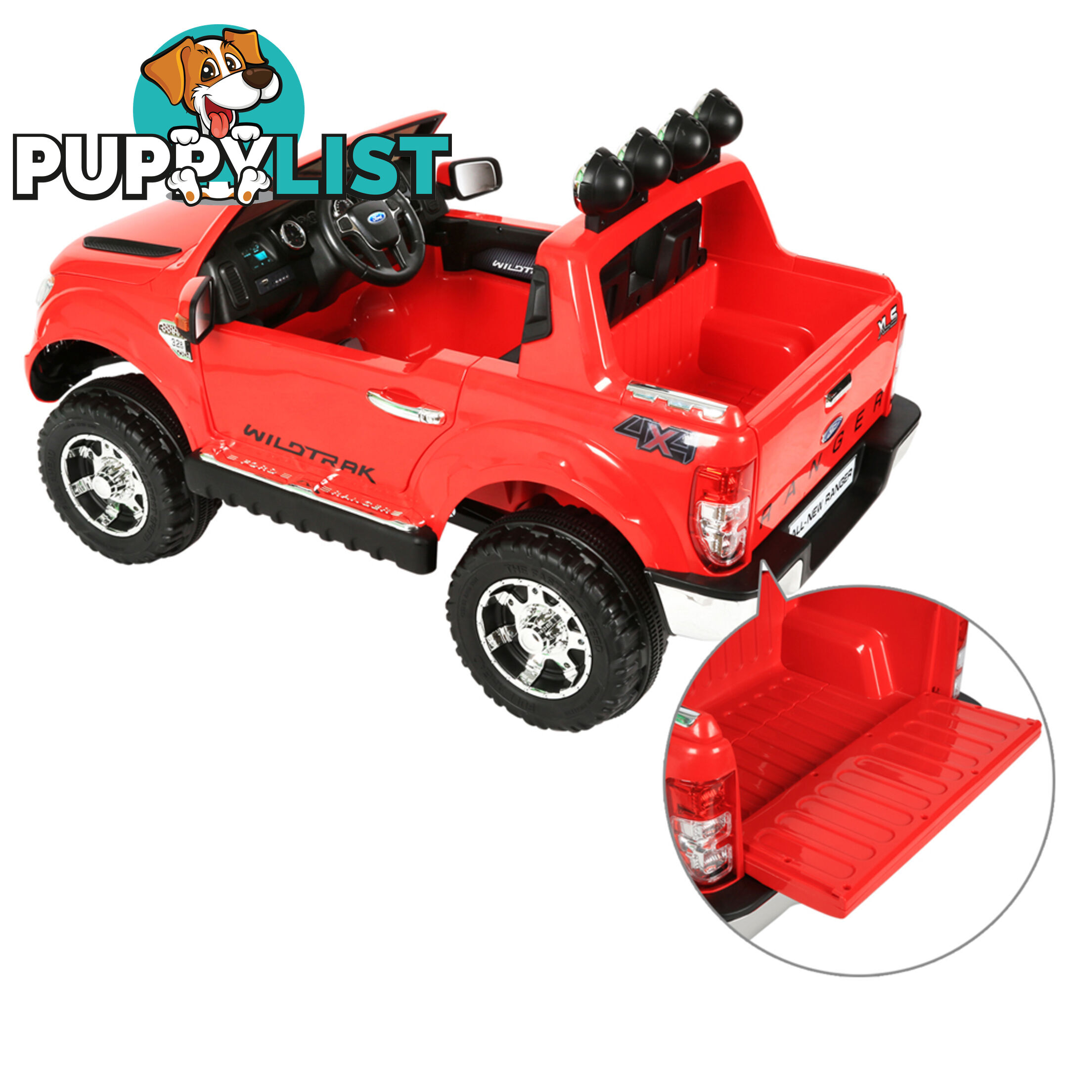 Kids Ride on Car w/ Remote Control Red