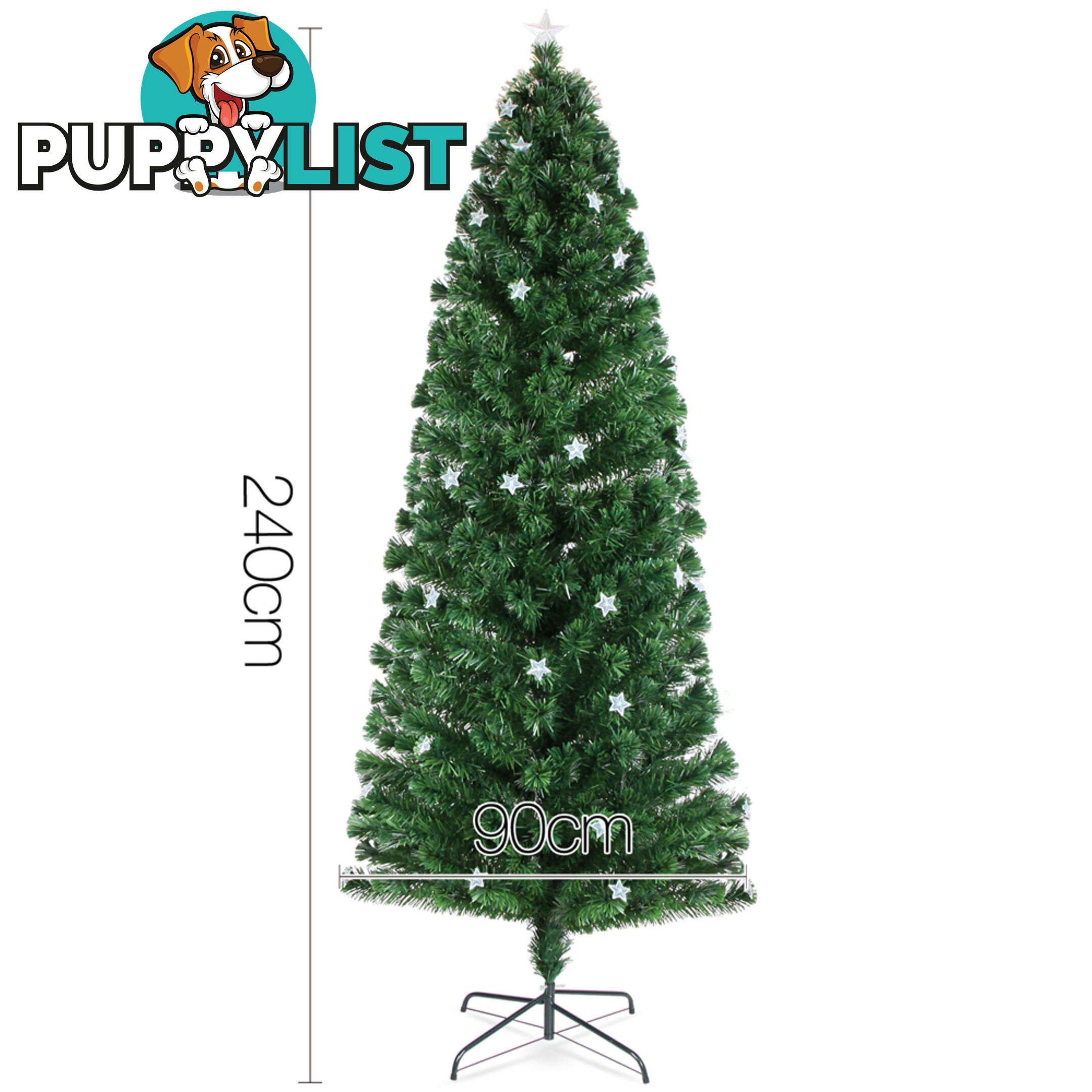 2.4M 320LED Christmas Tree