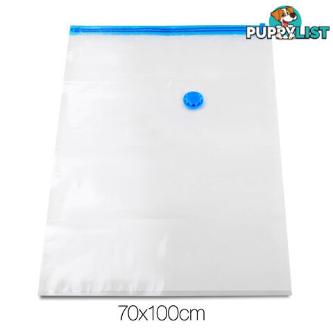 Set of 12 Vacuum Storage Bags 70 x 100cm