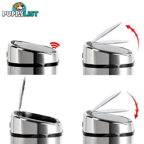 Stainless Steel Motion Sensor Rubbish Bin _ÑÐ 68L