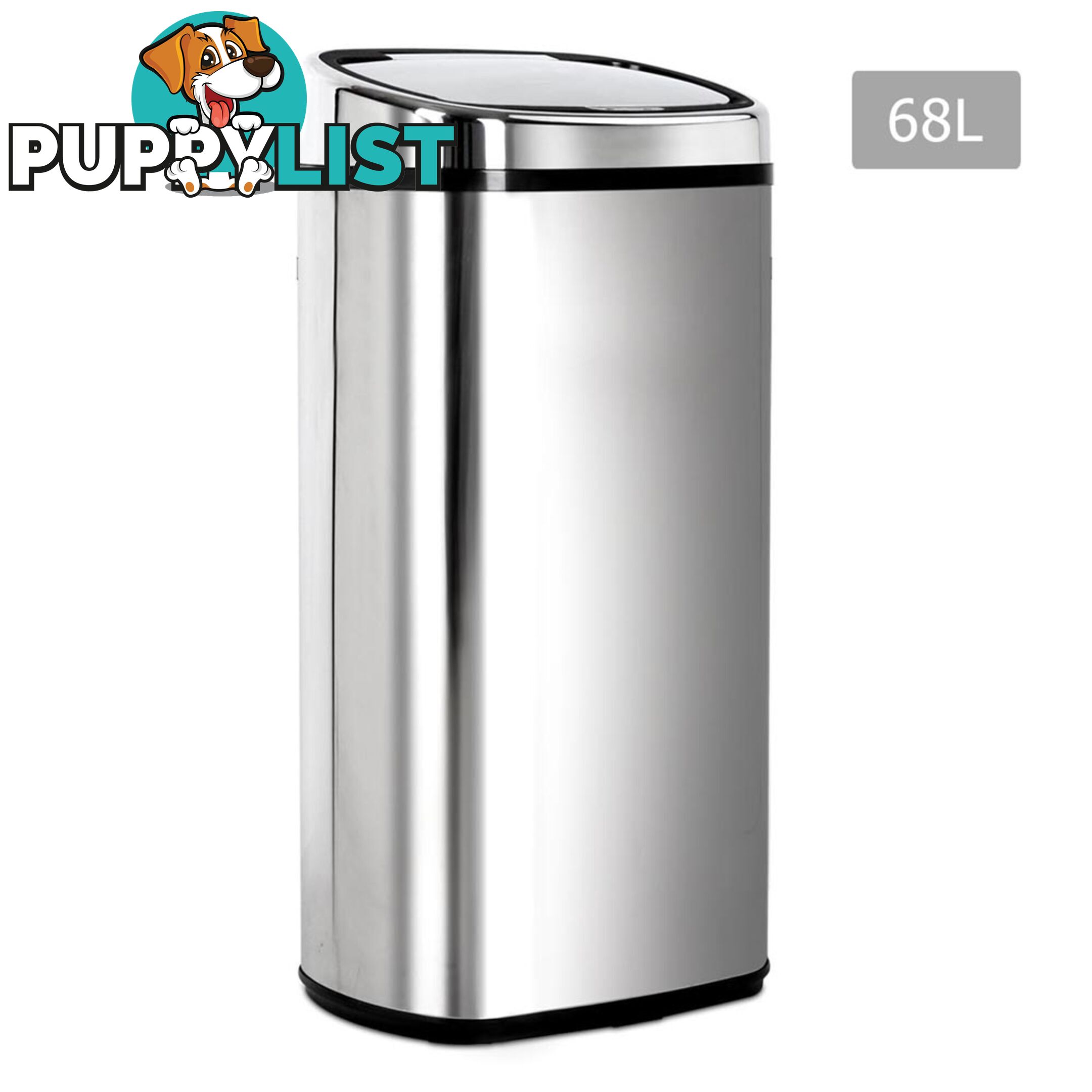 Stainless Steel Motion Sensor Rubbish Bin _ÑÐ 68L