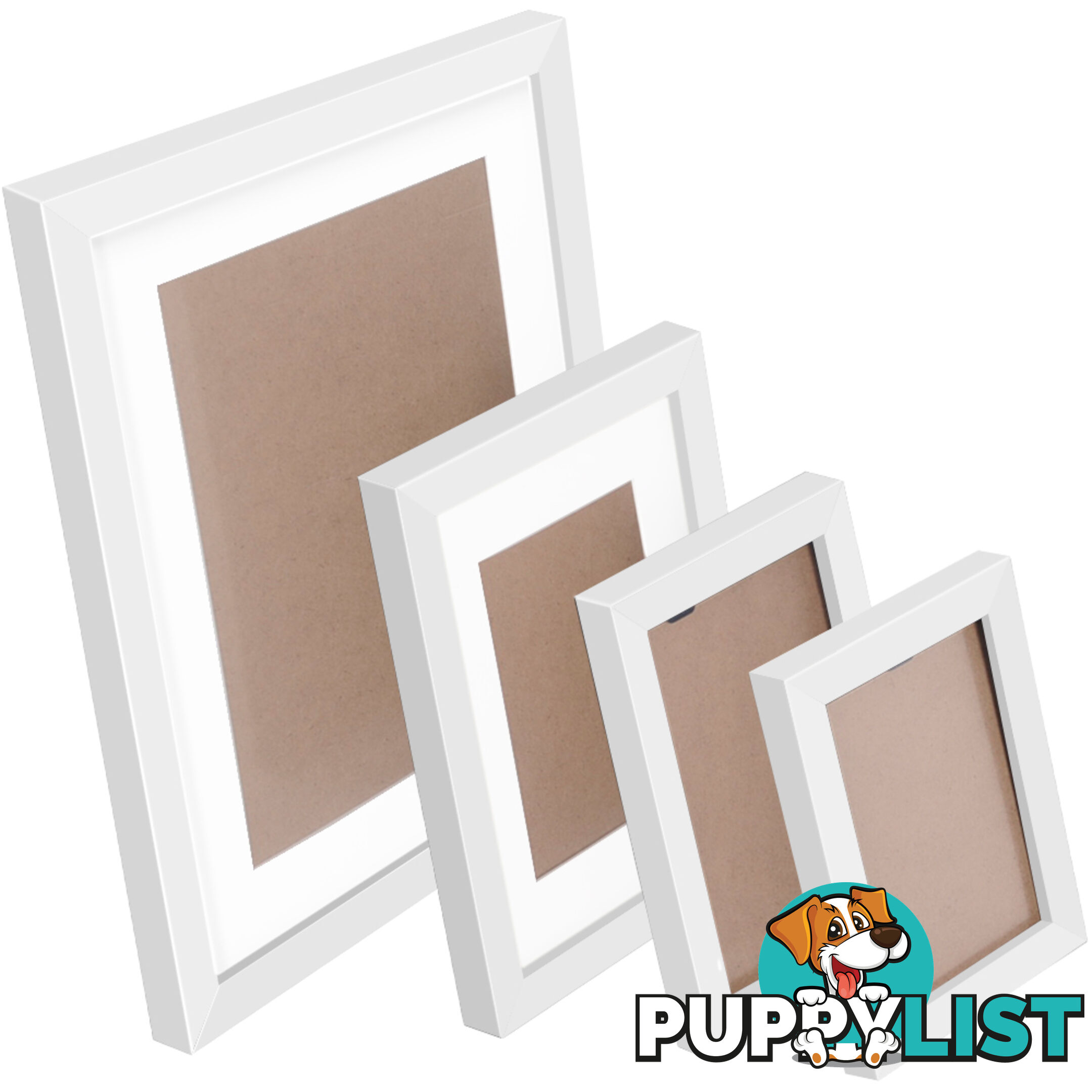 26 pcs Photo Frames Set Wall White