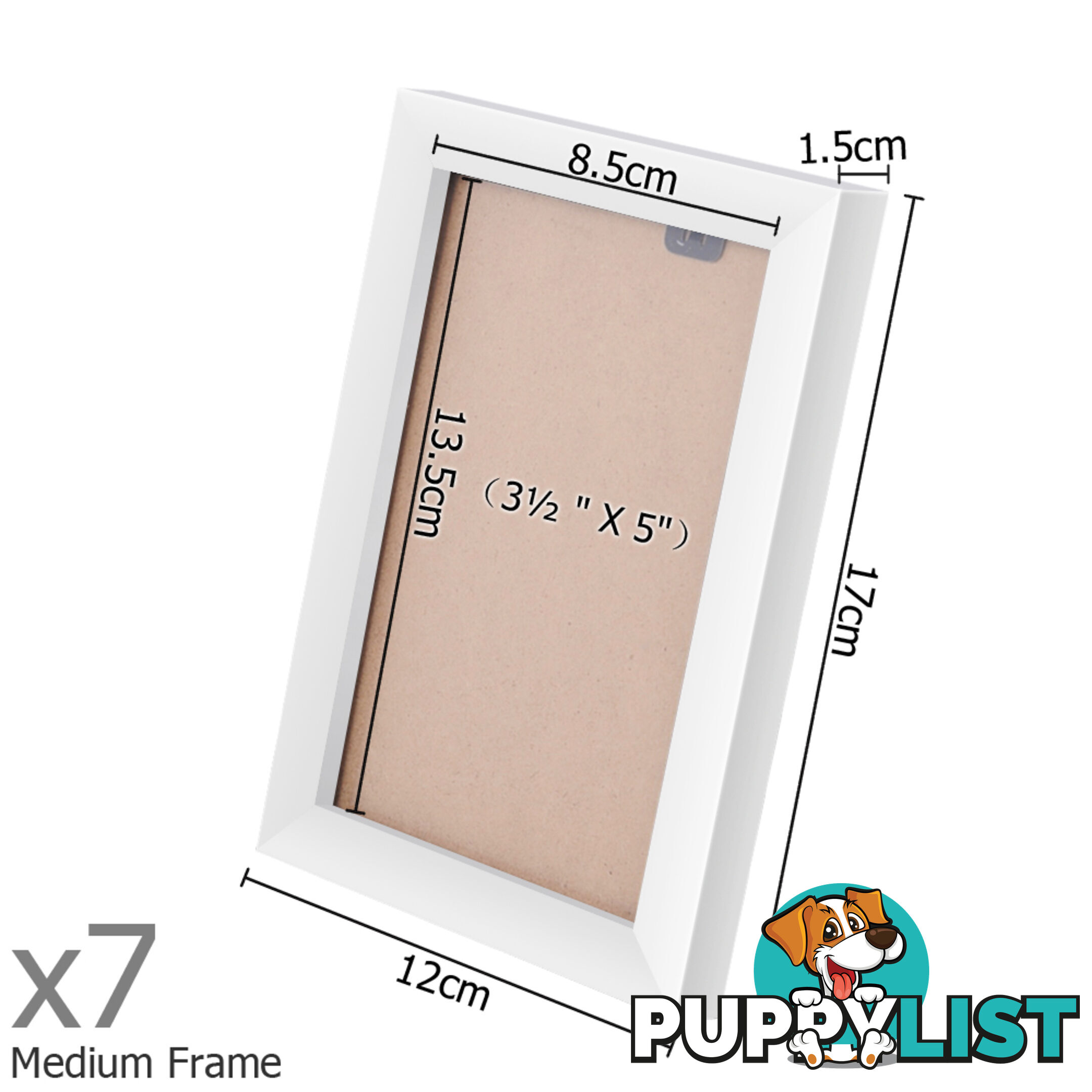 26 pcs Photo Frames Set Wall White