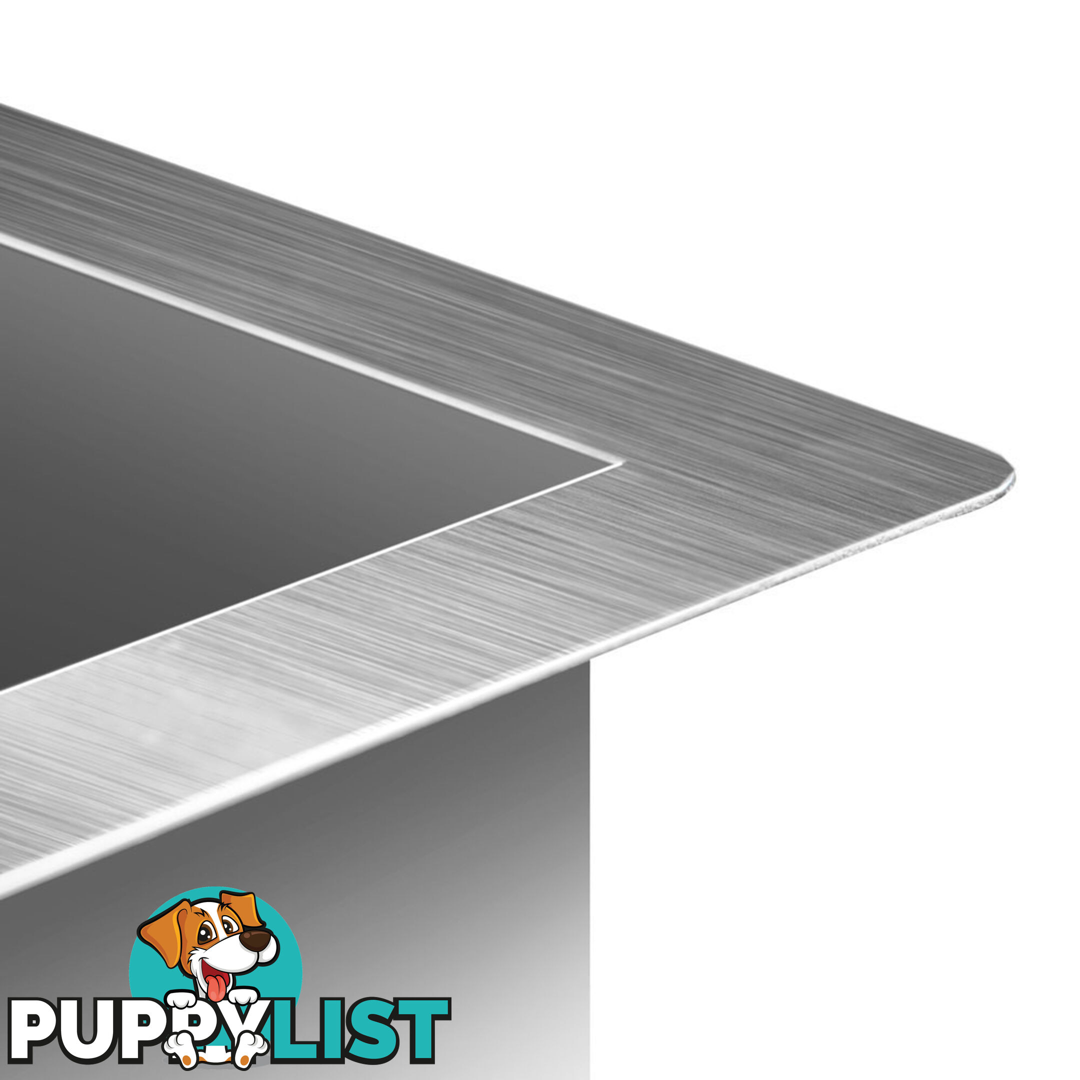 Stainless Steel Kitchen/Laundry Sink w/ Strainer Waste 1114 x 450mm