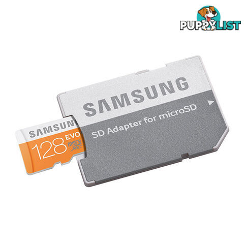 Samsung 128GB EVO Micro SDXC up to 48MB/s with Adapter (MB-MP128DA/AM)