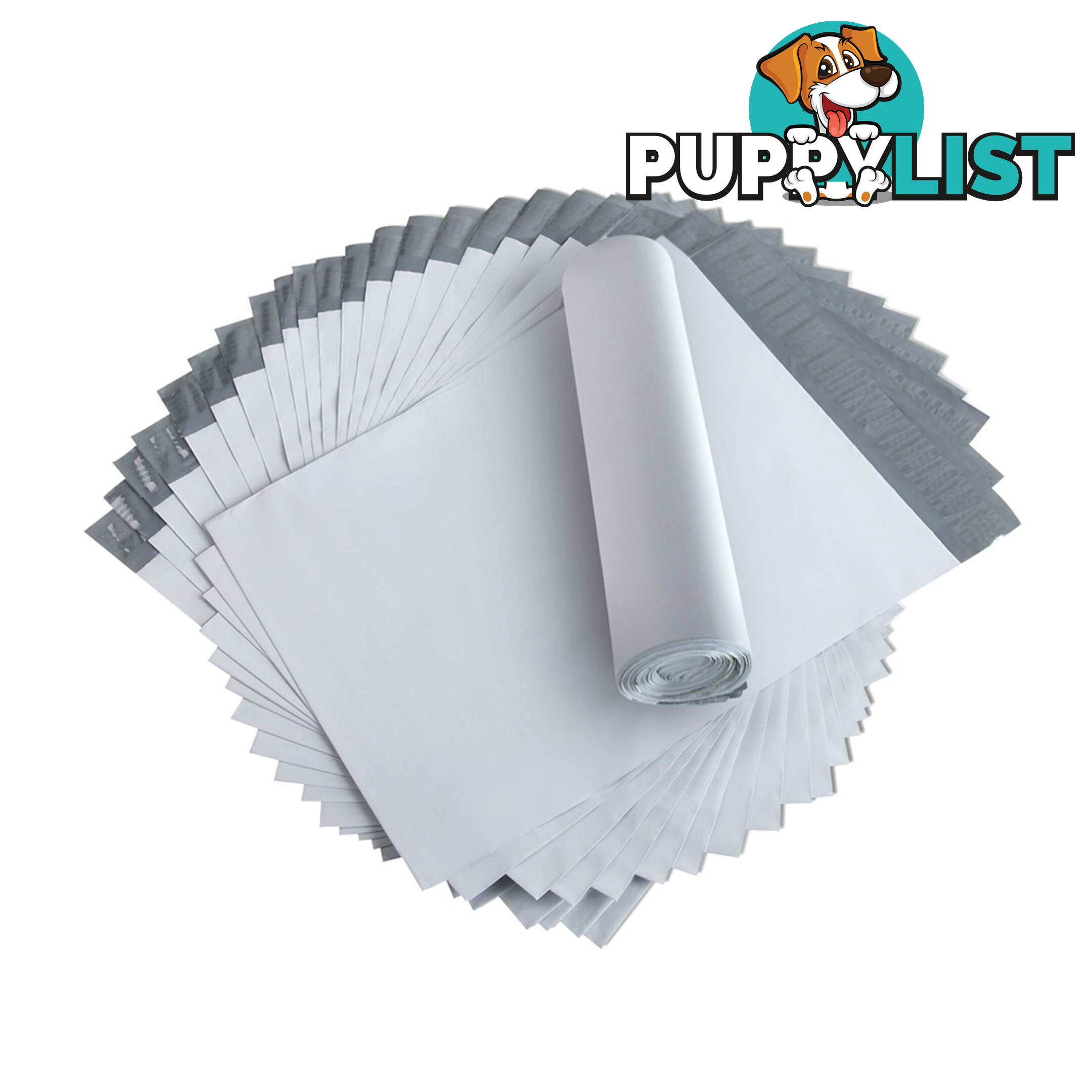 Set of 100 Poly Mailer Bags - 310 x 405mm