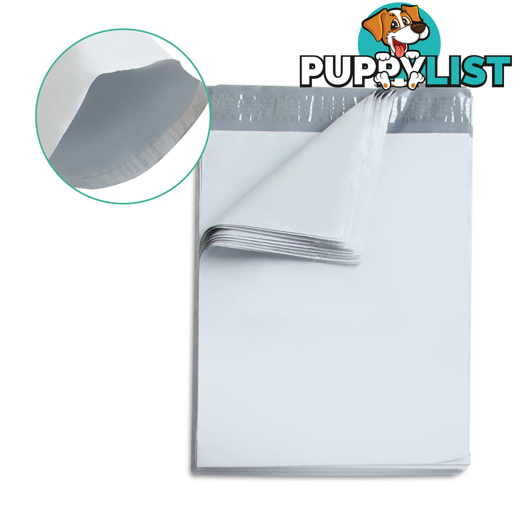 Set of 100 Poly Mailer Bags - 310 x 405mm