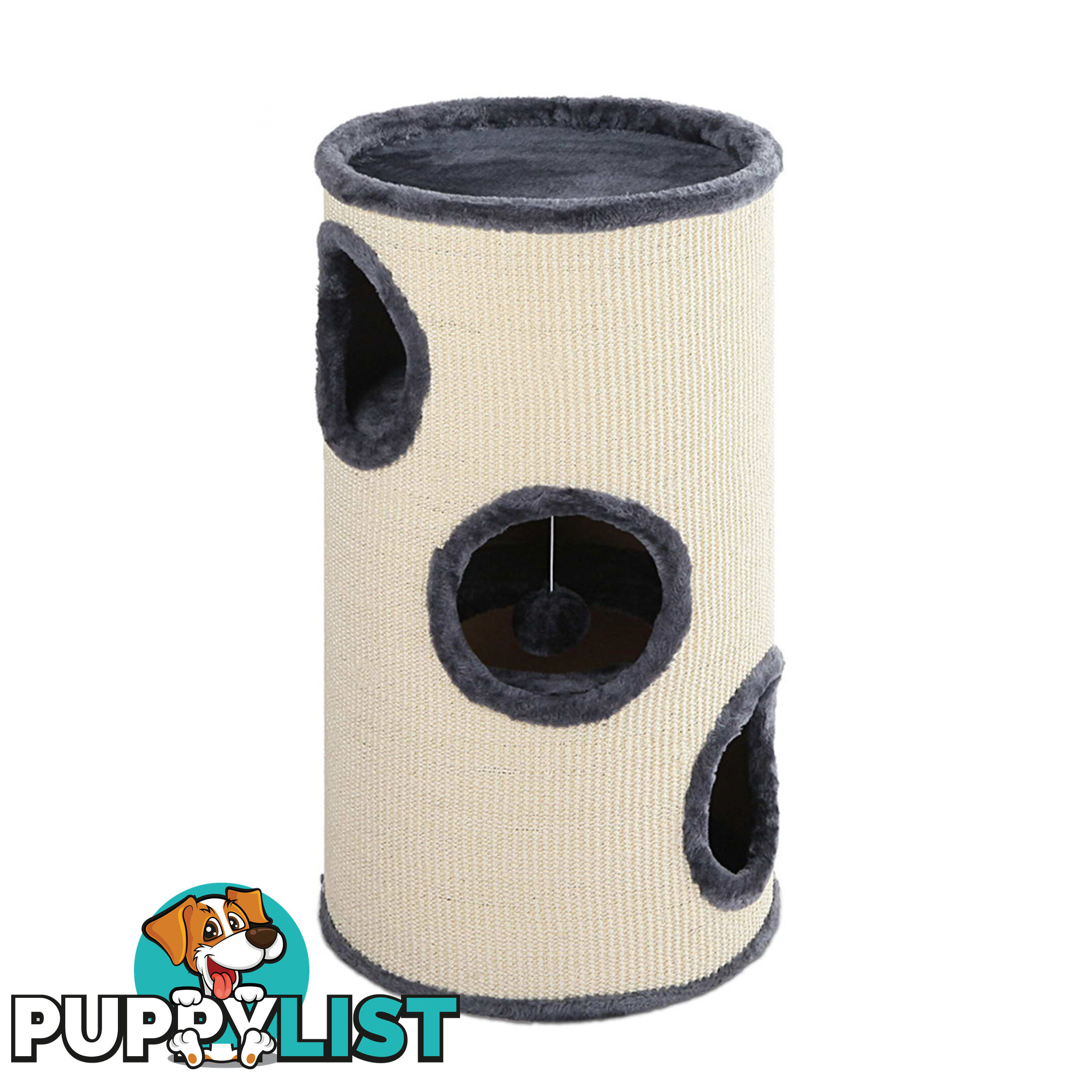 Soft Plush Cat Scratcher Condo - 3 Level _ÑÐ 70CM