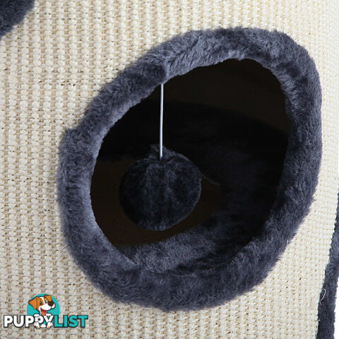 Soft Plush Cat Scratcher Condo - 3 Level _ÑÐ 70CM