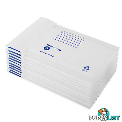 Set of 200 Bubble Padded Mailer Bag - 120mm x 180mm