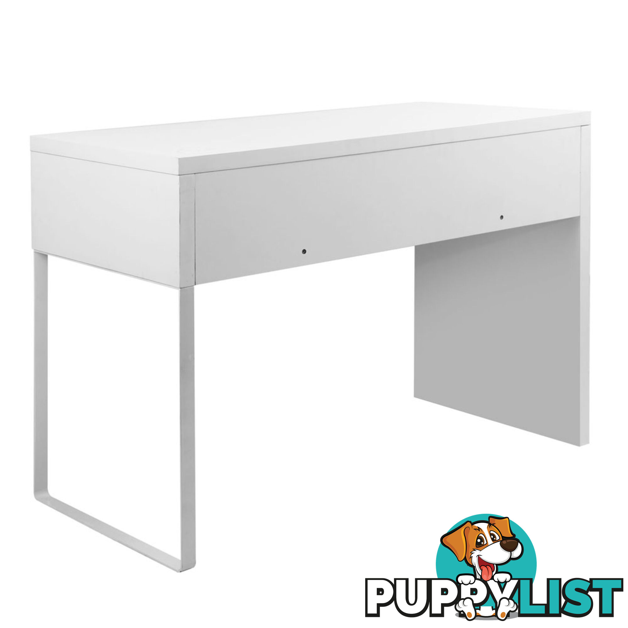 Office Computer Desk Table w/ Drawers White