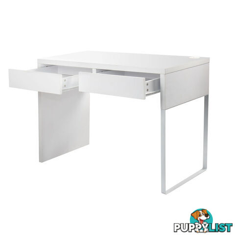 Office Computer Desk Table w/ Drawers White