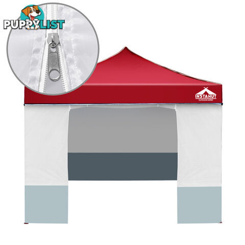 3X3 Pop Up Gazebo - Red