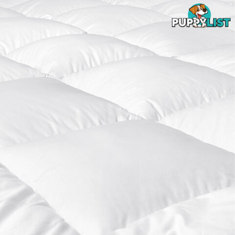 Pillowtop Mattress Topper Memory Resistant Protector Pad Cover Double