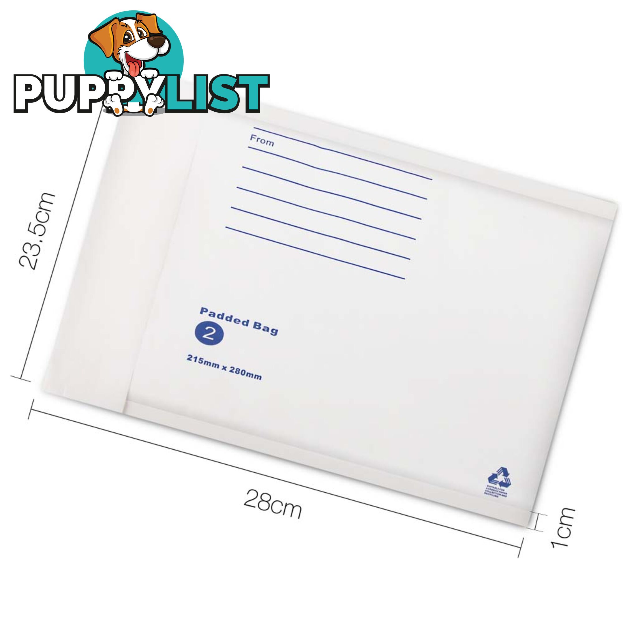 Bubble Padded Mail Envelopes 200pcs 215mm x 280mm