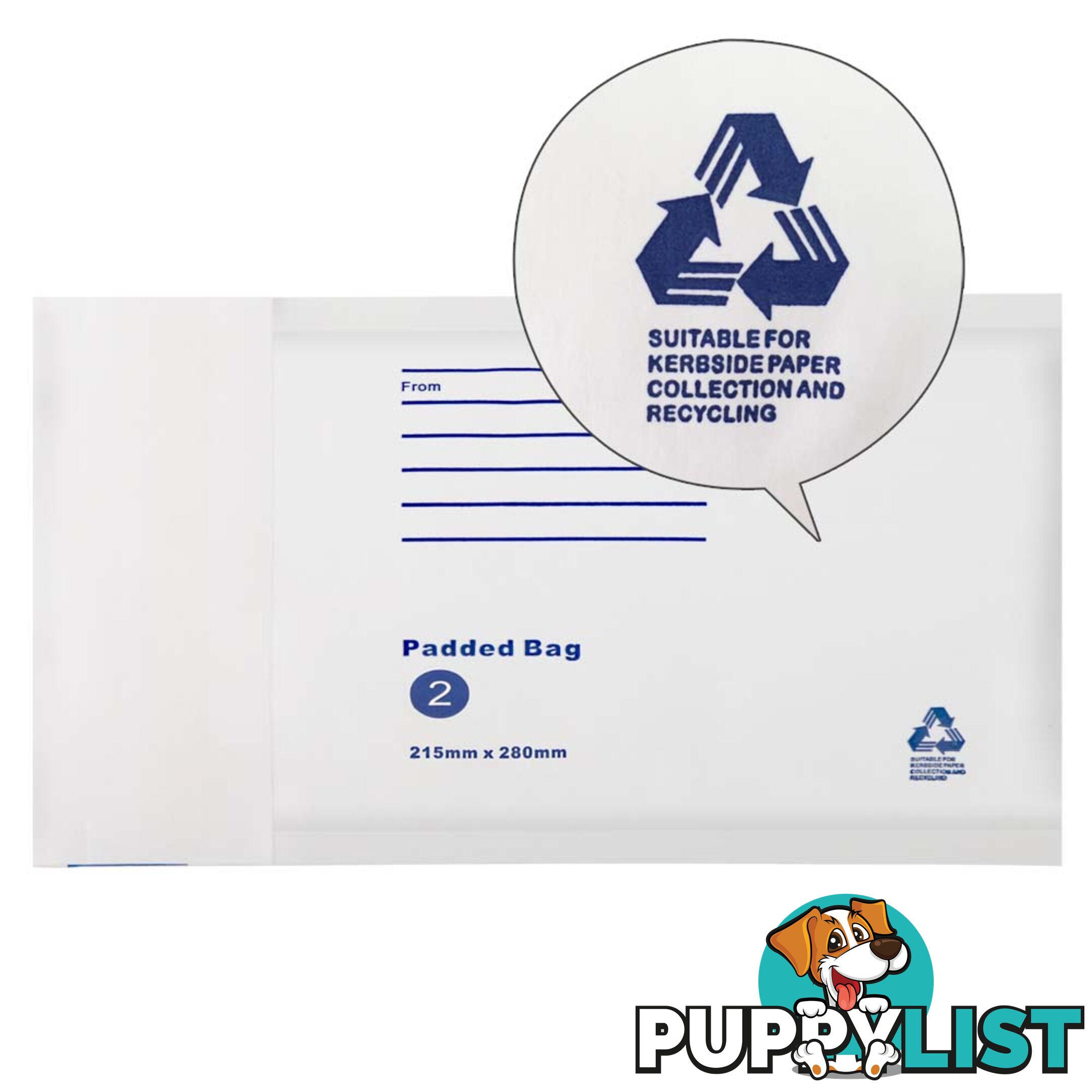 Bubble Padded Mail Envelopes 200pcs 215mm x 280mm