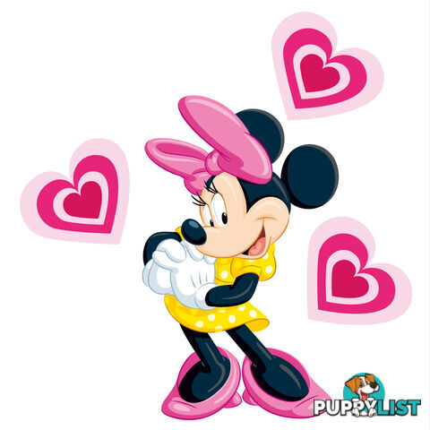 Minnie Mouse Wall Stickers - Totally Movable over and over