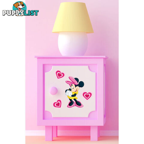 Minnie Mouse Wall Stickers - Totally Movable over and over