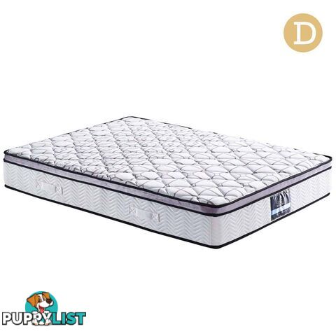 Cool Gel Memory Foam Euro Top Pocket Spring Mattress Double