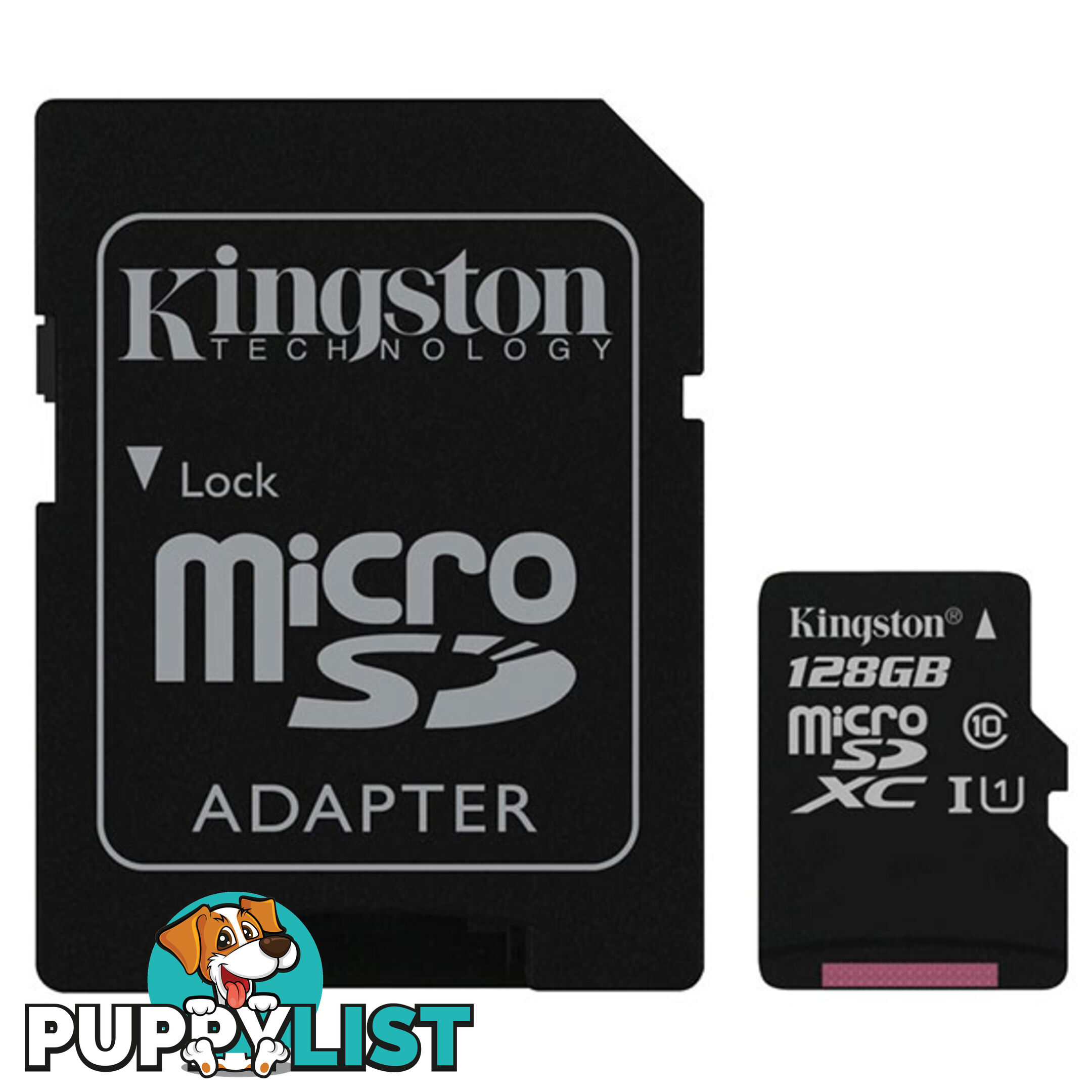 KINGSTON SDC10G2/128GBFR 128GB microSDXC Class 10 UHS-I upto 45MB/s with SD adaptor