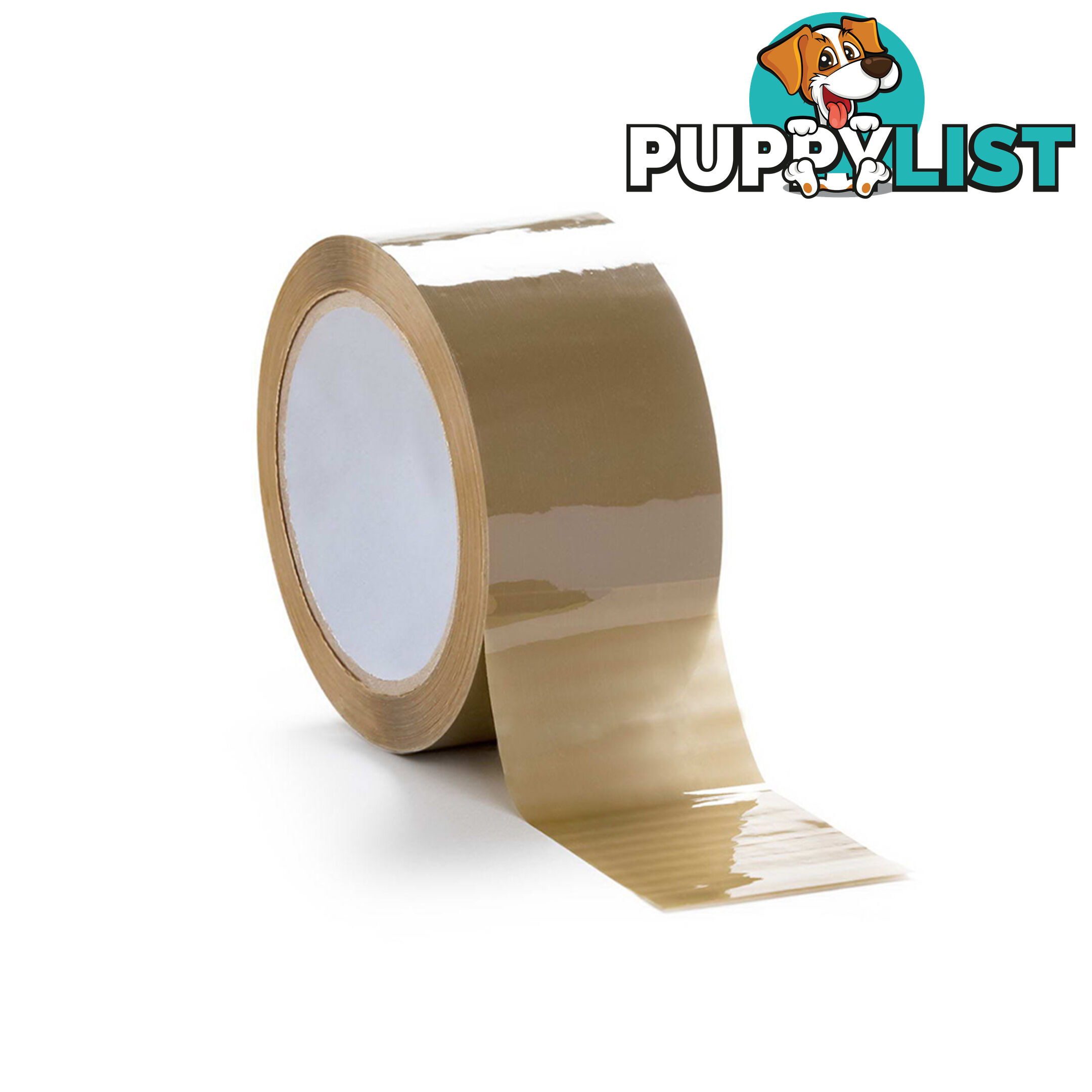 36 Rolls Packing Tape - 48mm x 75m - Brown