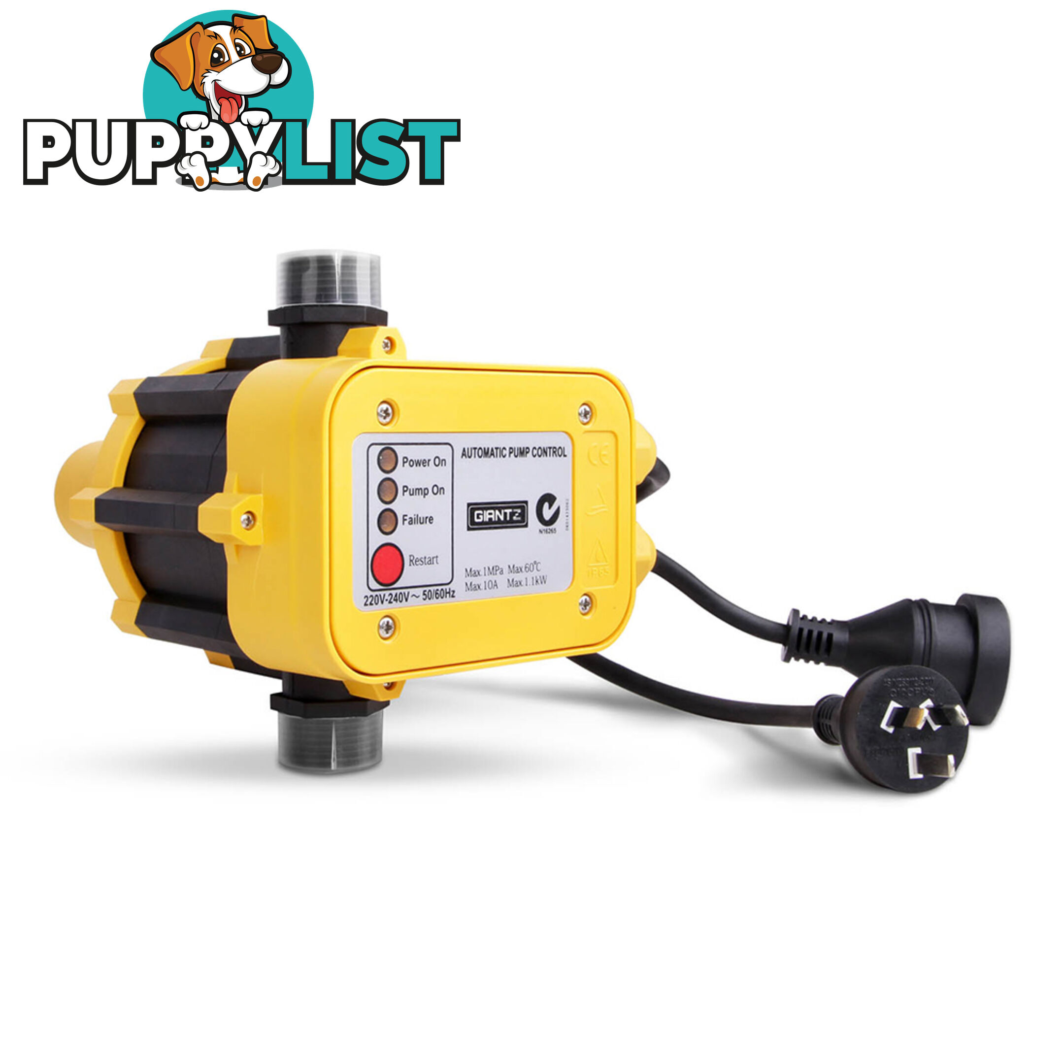 Weatherproof  2500W  9000L/H Flow Rate Pressure Pump