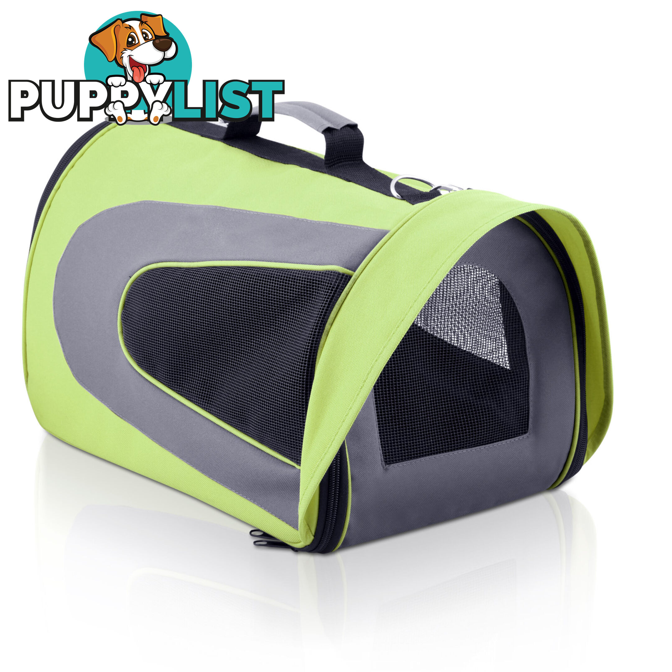 Pet Dog Cat Carrier Travel Bag XLarge Lime Green