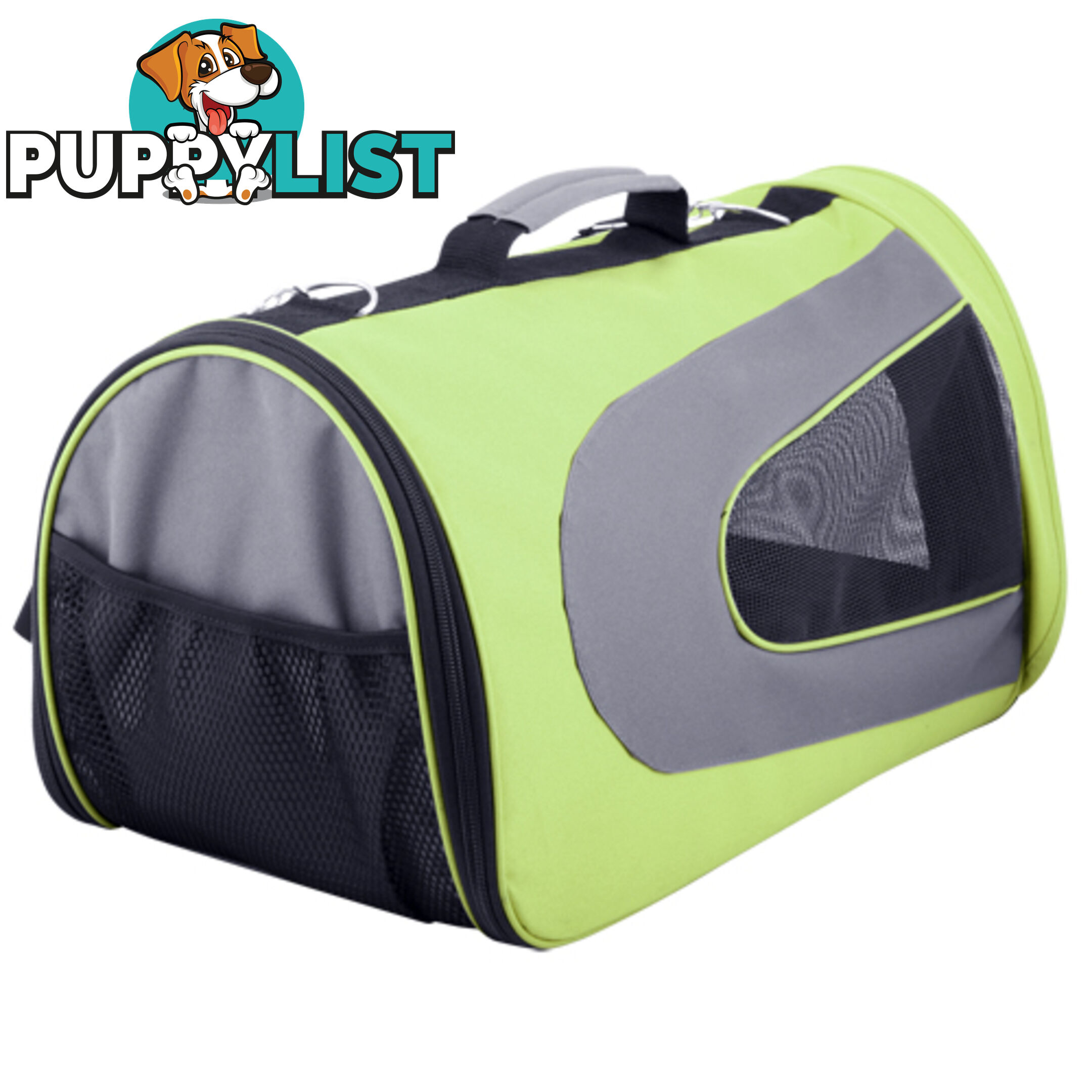 Pet Dog Cat Carrier Travel Bag XLarge Lime Green