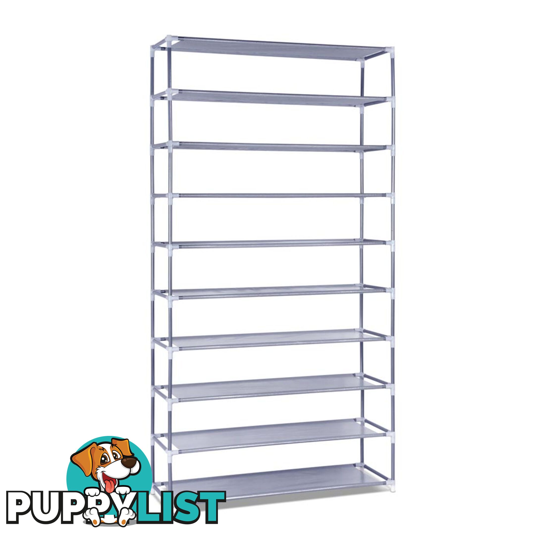 10 Tiers Stackable Shoe Storage Rack _ÑÐ 159cm