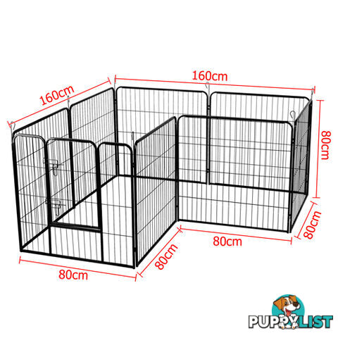 8 Panels Pet Dog Exercise Playpen