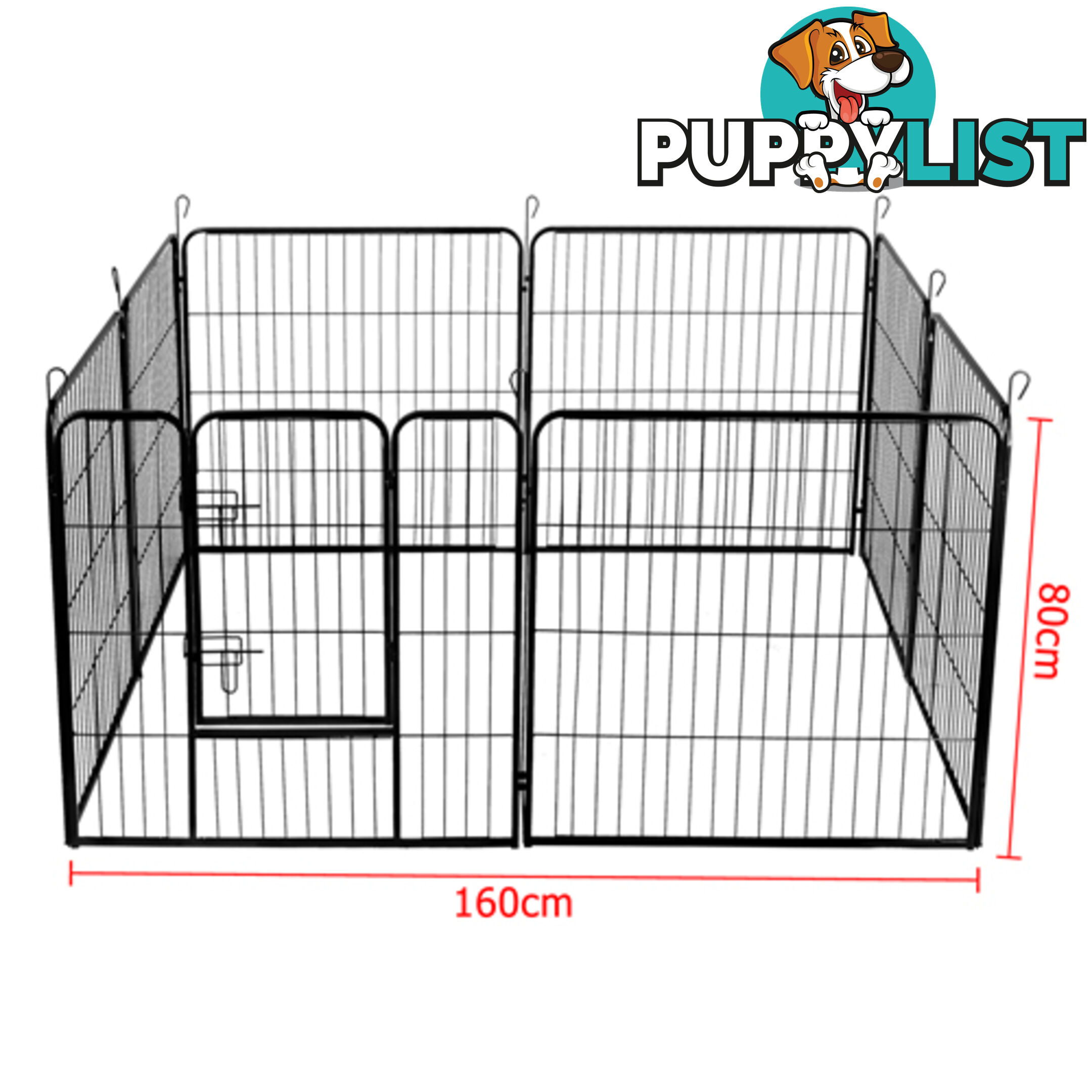 8 Panels Pet Dog Exercise Playpen