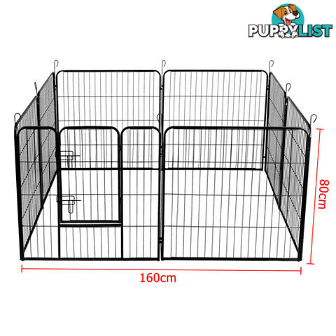 8 Panels Pet Dog Exercise Playpen