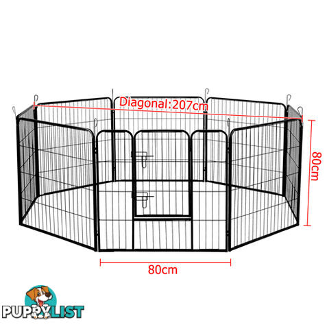 8 Panels Pet Dog Exercise Playpen