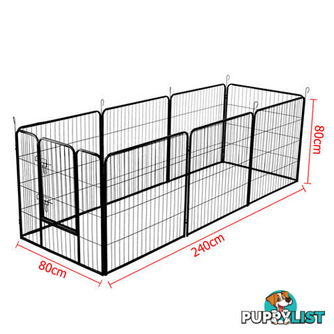 8 Panels Pet Dog Exercise Playpen