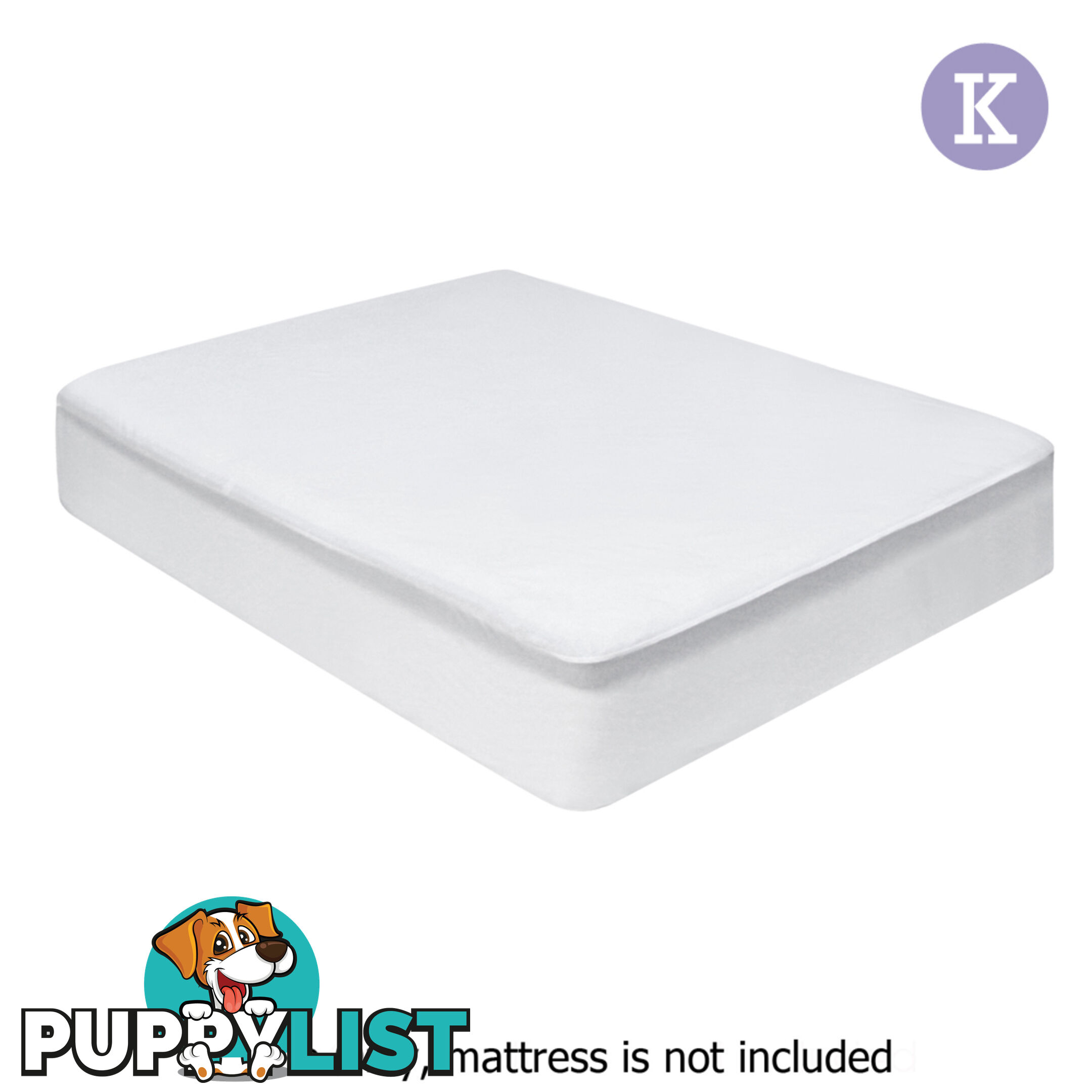 Waterproof Bamboo Mattress Protector - King