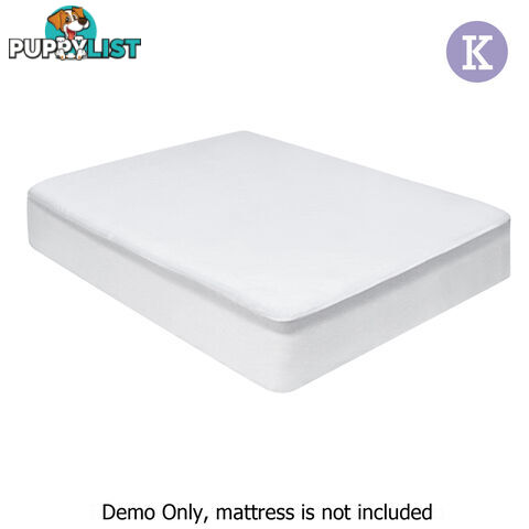 Waterproof Bamboo Mattress Protector - King