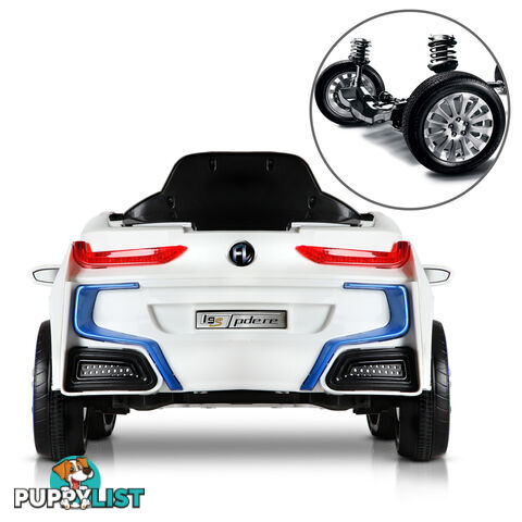 Kids Ride on Car w/ Remote Control Blue White