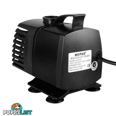 3000LPH Aquarium Fountain Pond Submersible Water Pump