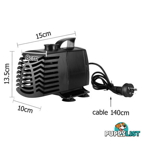 3000LPH Aquarium Fountain Pond Submersible Water Pump