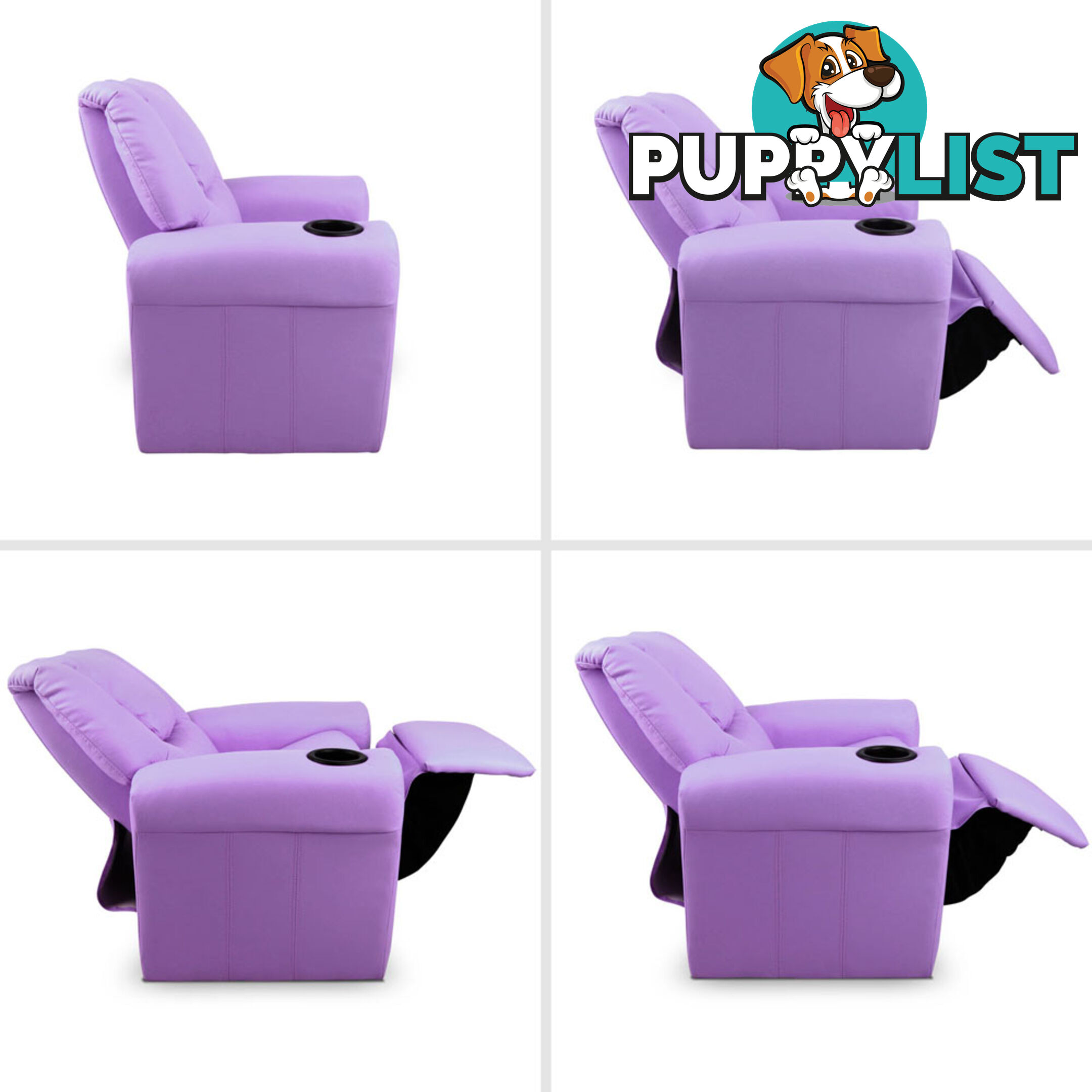 Kids Recliner - Purple