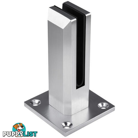 Frameless Glass Aluminium Mount Square