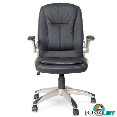 Executive PU Leather Office Computer Chair Black